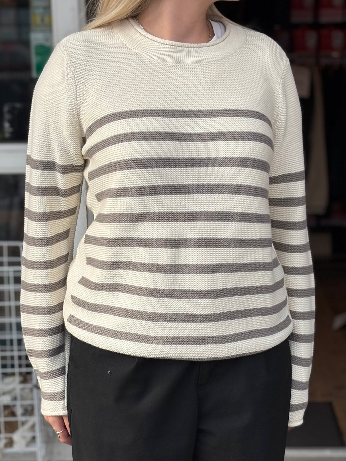 Redgreen Women Kathrine Striktrøje Dame - Dark Sand -