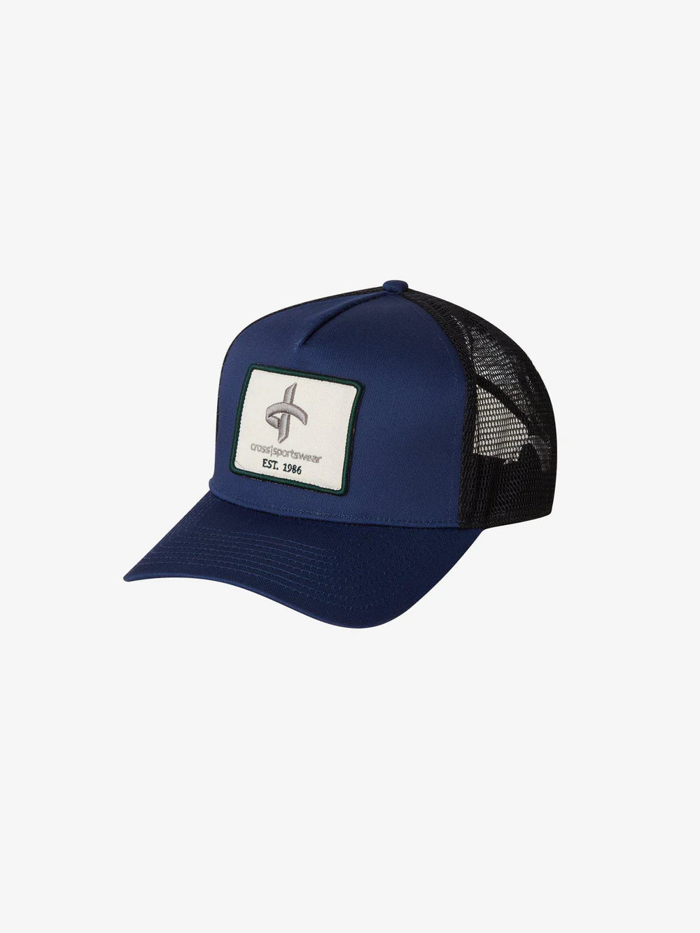 Cross Sportswear Unisex Mesh Cap - Twilight Blue - Twilight Blue One-size