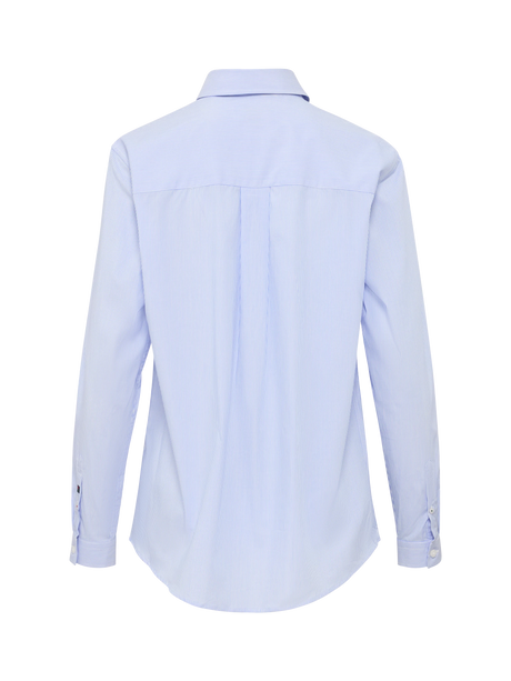 Redgreen Women Alba Shirt Skjorte Dame - Light Blue Stripe -
