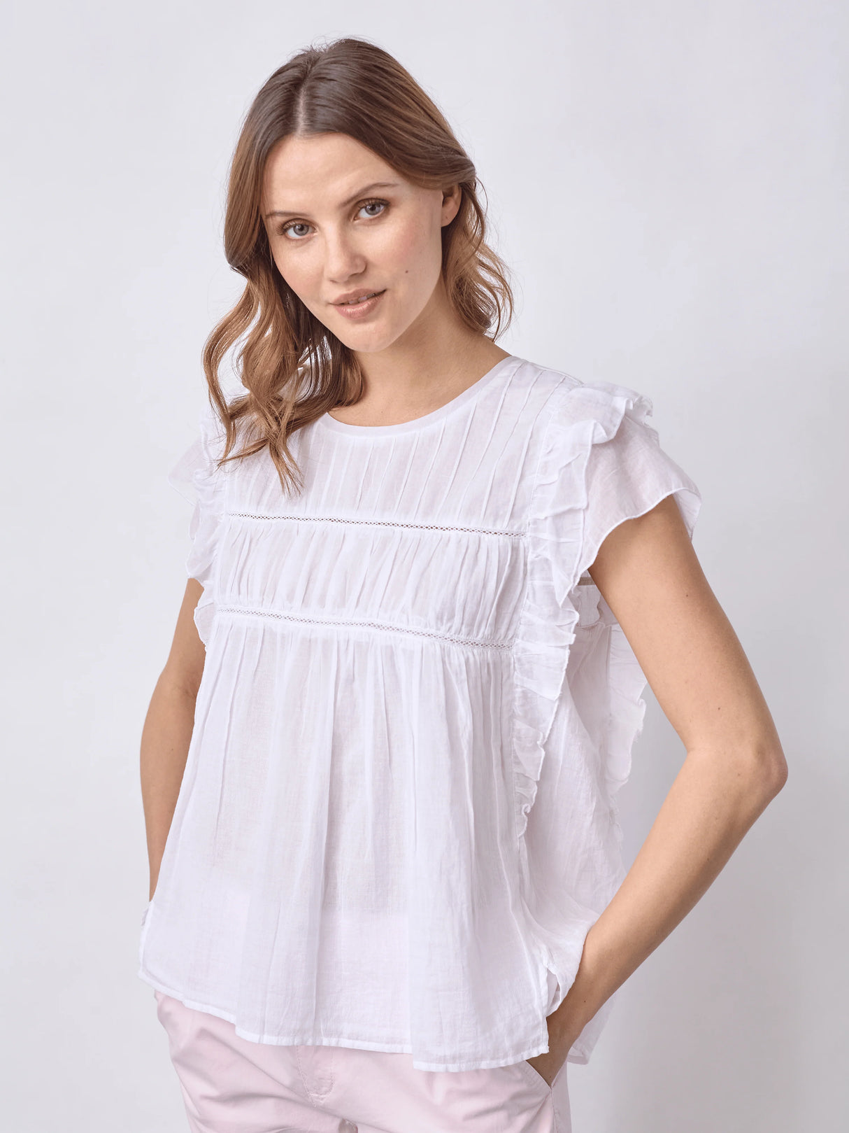 Redgreen Woman Alina Bluse Dame - White - White