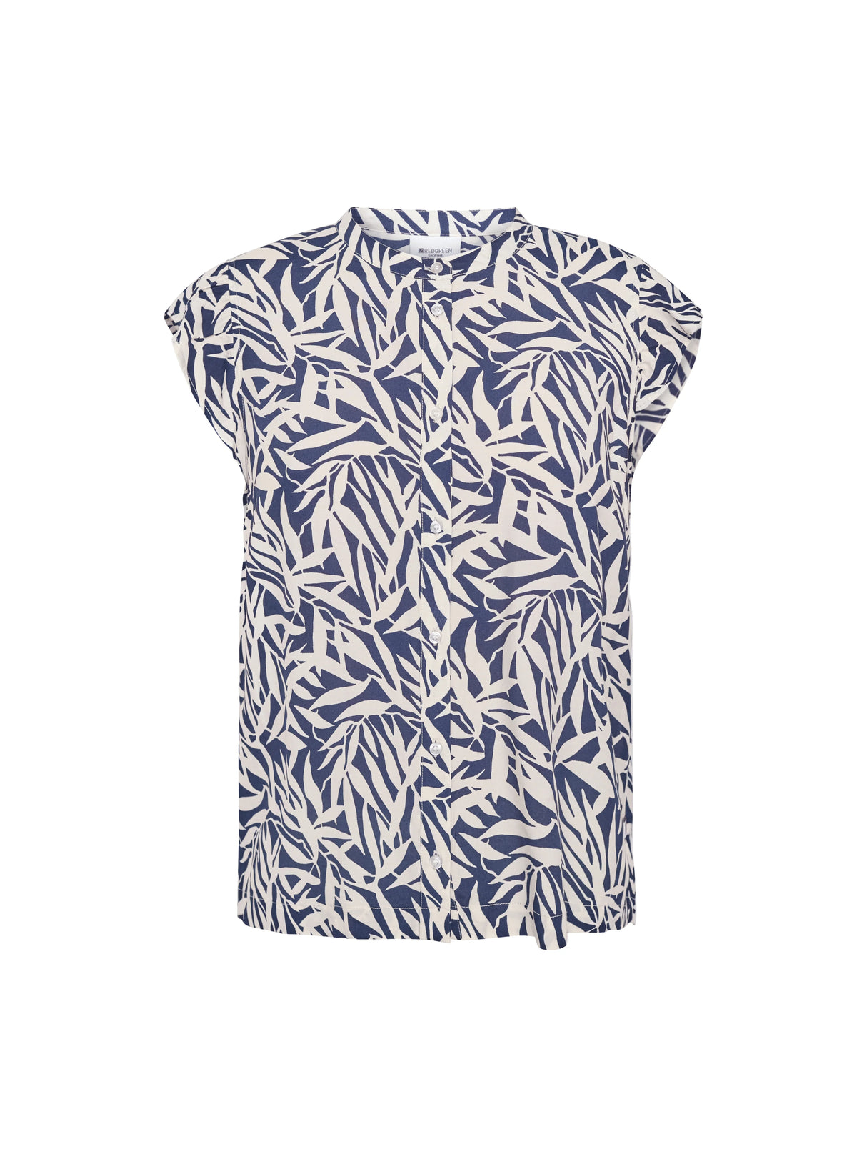 Redgreen Woman Allie Bluse Dame - Navy Pattern -