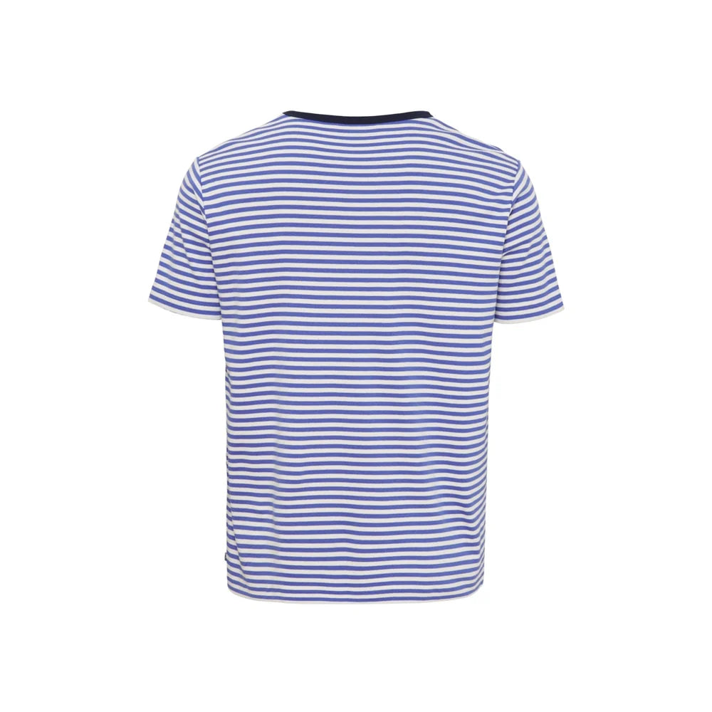 Sea Ranch Aron Short Sleeve T-shirt Herre - Blue / Pearl -