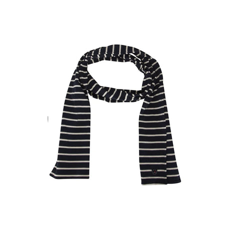 Sea Ranch Breton Scarf Stribet Halstørklæde Dame / Herre - SR Navy / Ecru - SR Navy Ecru One-size