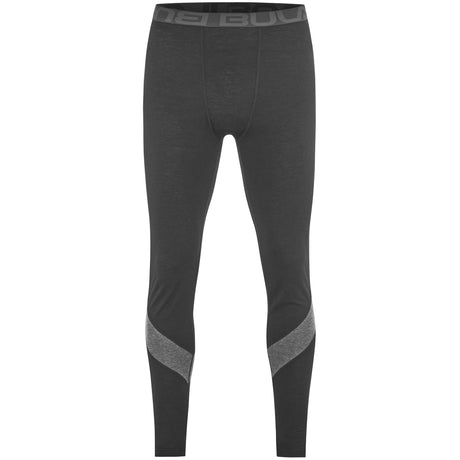 Bula Retro Merino Wool Crew Skiundertøj Sæt Herre - Black -