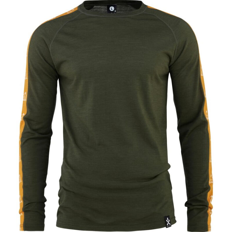 Bula Tape Merino Crew Skiundertrøje Herre -