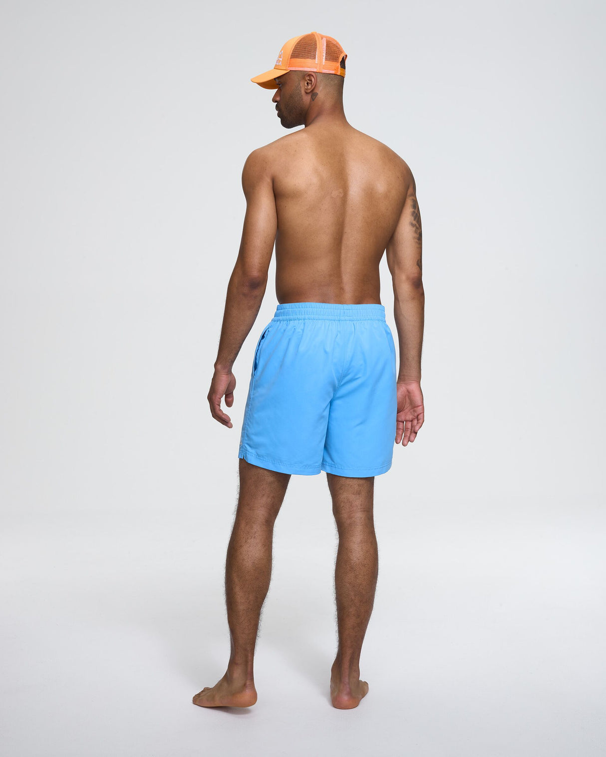 Bula Tide Swim Trunks 17 inch Badeshorts Herre - Ocean -