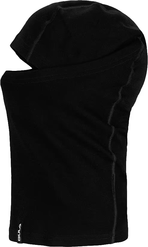 Bula Wool Convertible Balaclava - Black