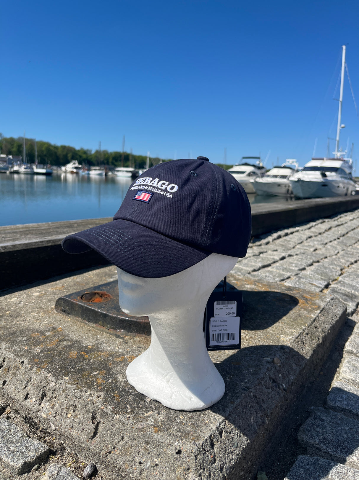 Sebago Classic Logo Cap - Navy -