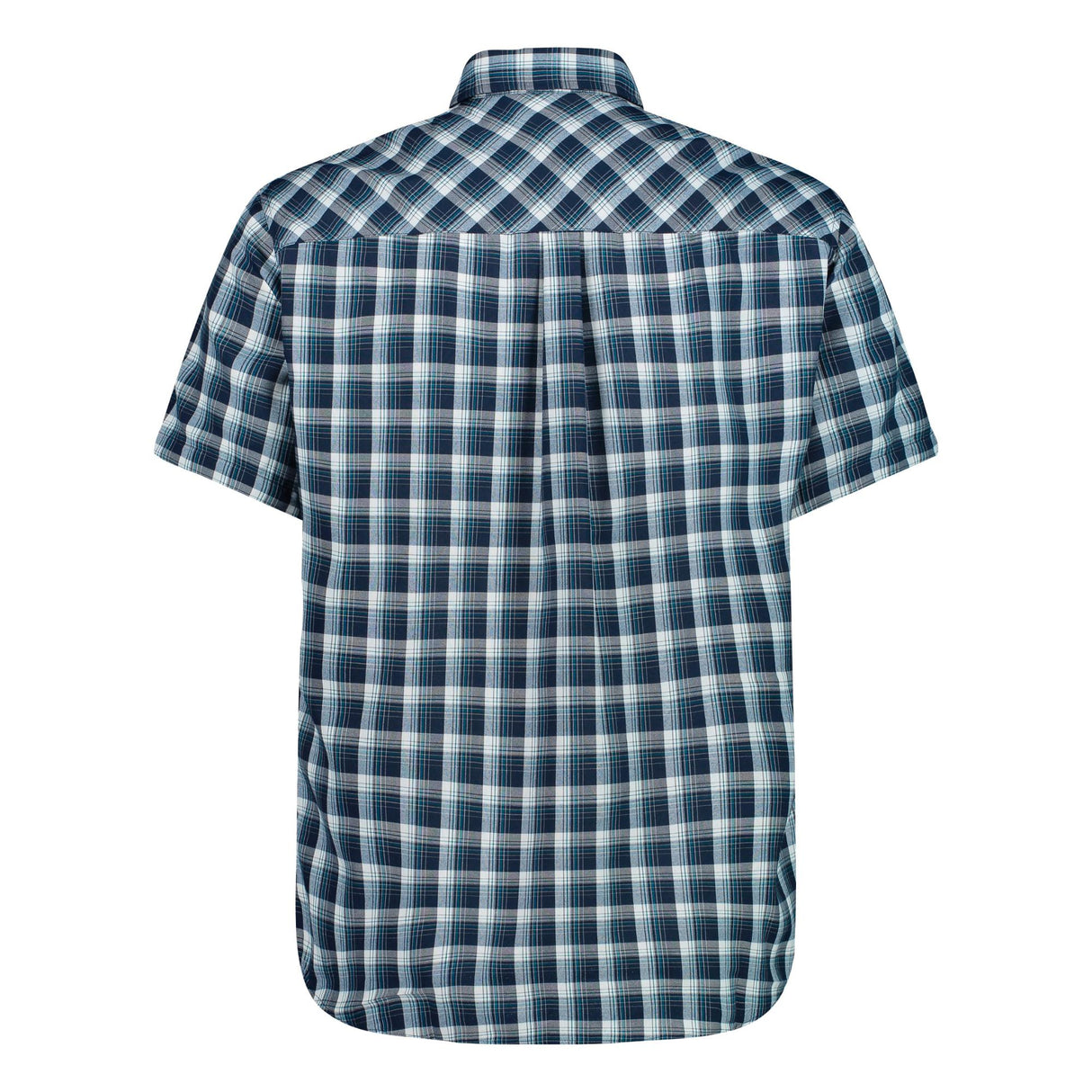 CMP Man Shirt Kortærmet Skjorte Herre - Cemento-B.Blue-Bottle -