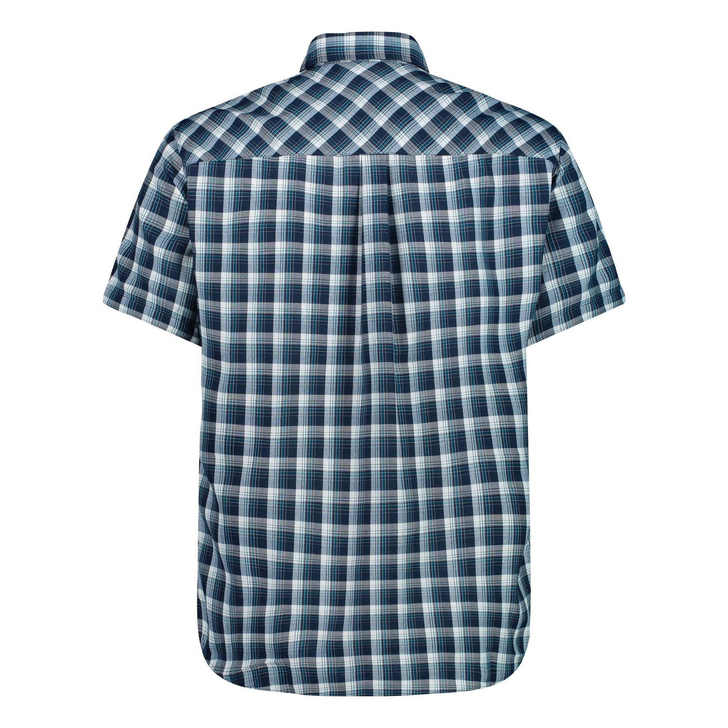 CMP Man Shirt Kortærmet Skjorte Herre - Cemento-B.Blue-Bottle -
