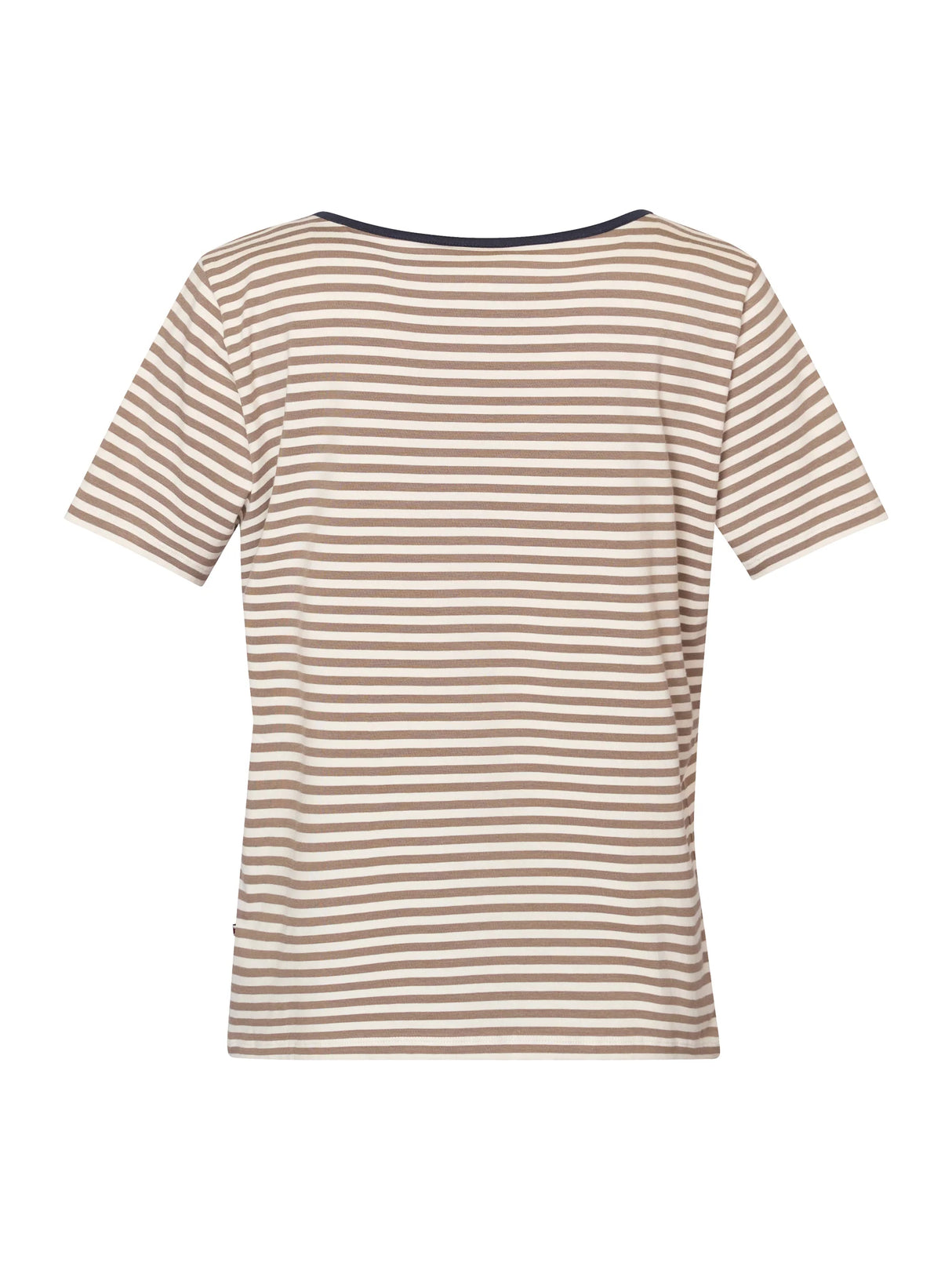 Redgreen Woman Cecilie Tee T-shirt Dame - Plum Stripe -