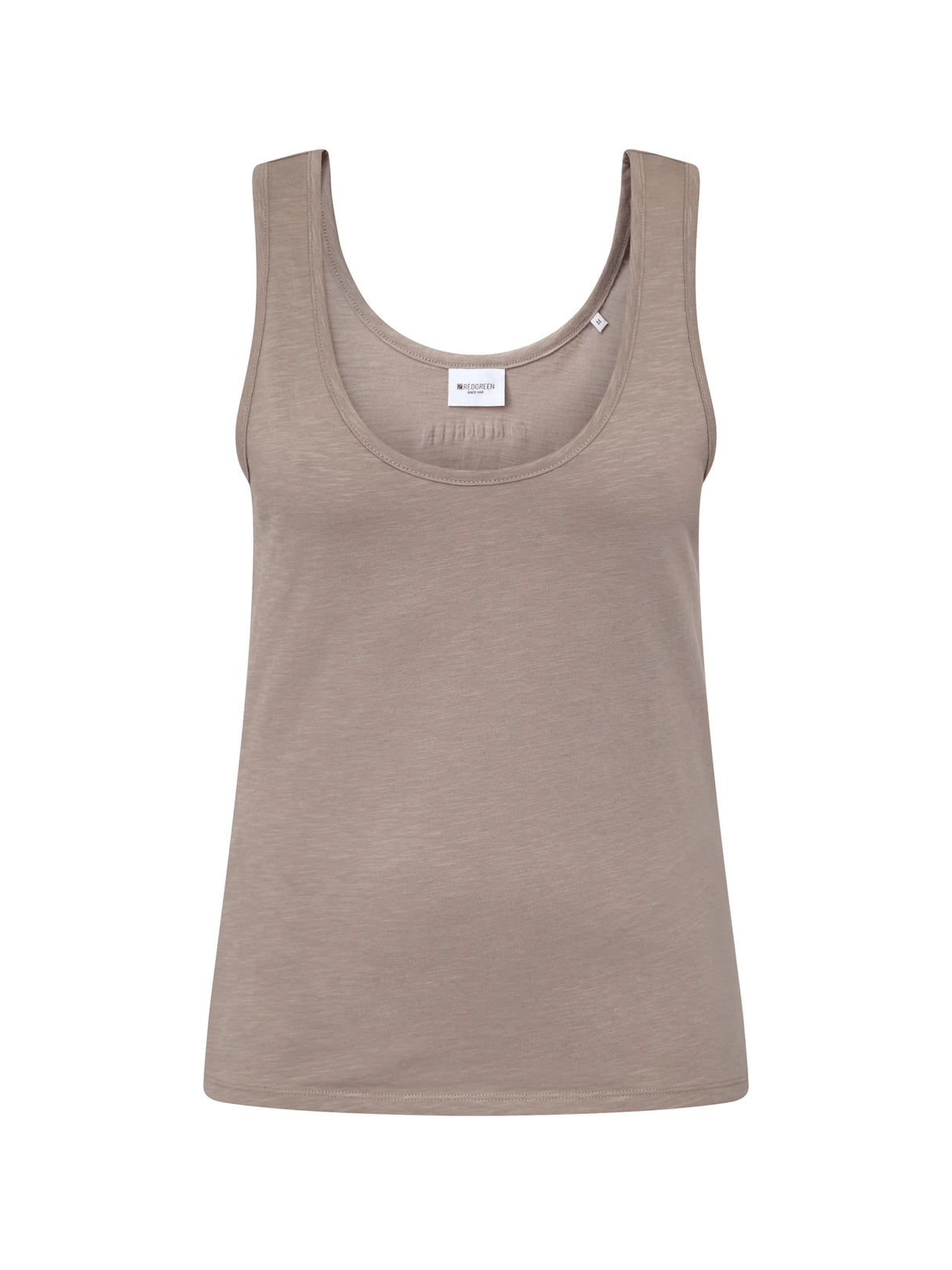 Redgreen Woman Citta Solid Top Dame - Dark Sand -