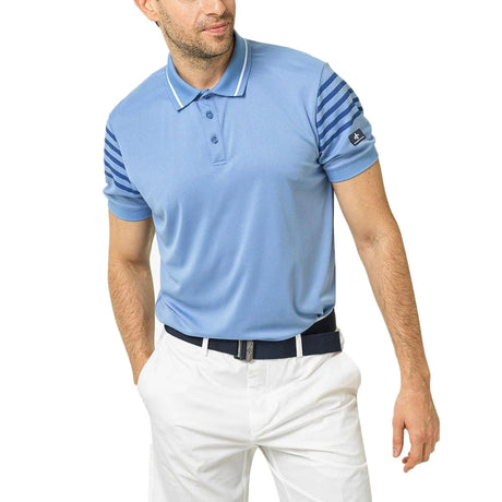 Cross Sportswear M Sporty Polo T-shirt Herre - Bel Air Blue -