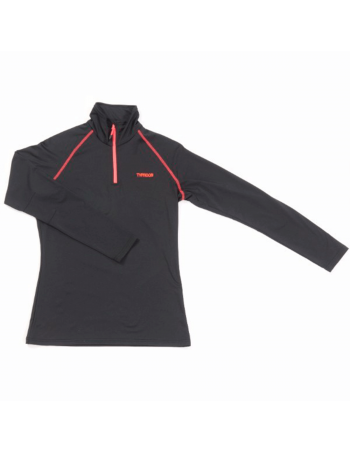 Typhoon Wengen Pulli Lady Skiundertrøje Dame - Black Coral