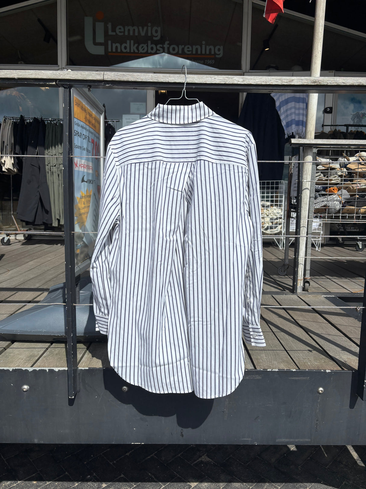 Redgreen Women RG_Alexa Skjorte Dame - Navy Stripe -