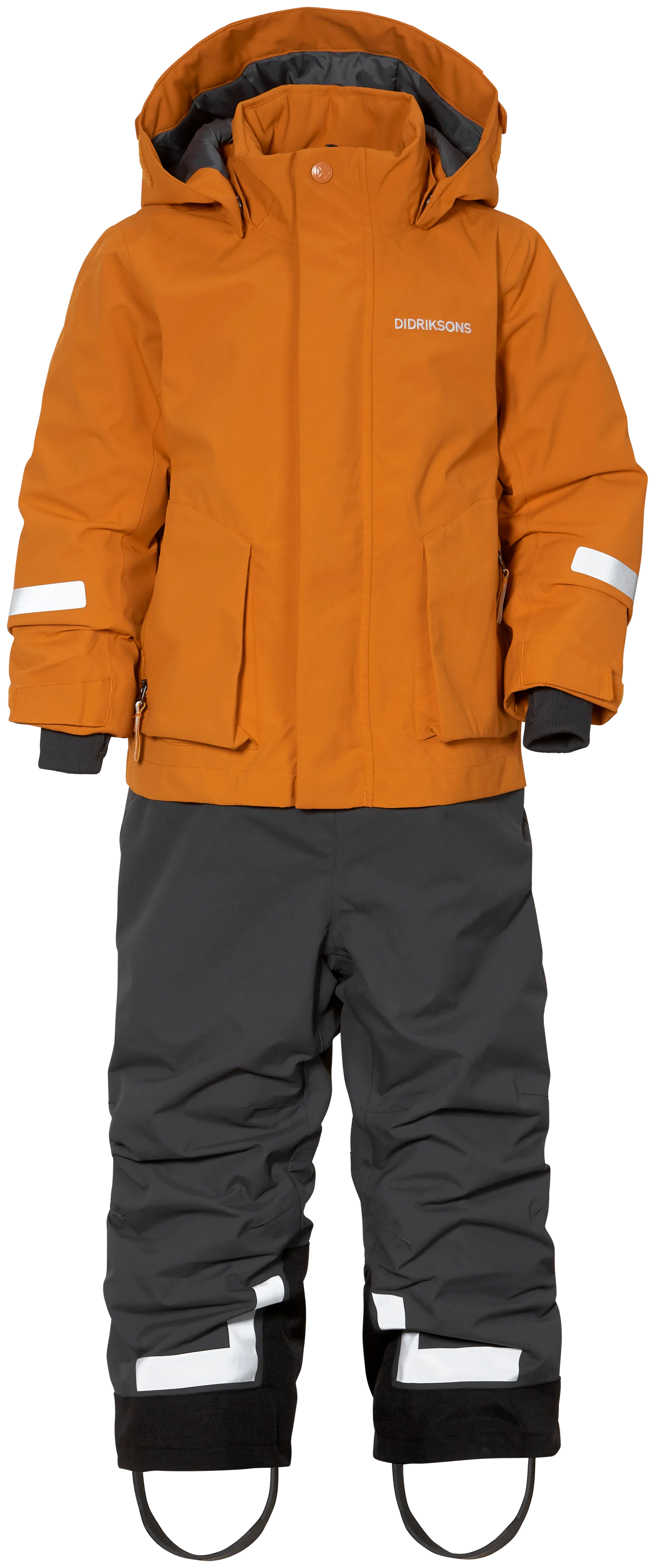 Didriksons Arke Kids' Coverall Flyverdragt Børn - Burnt glow