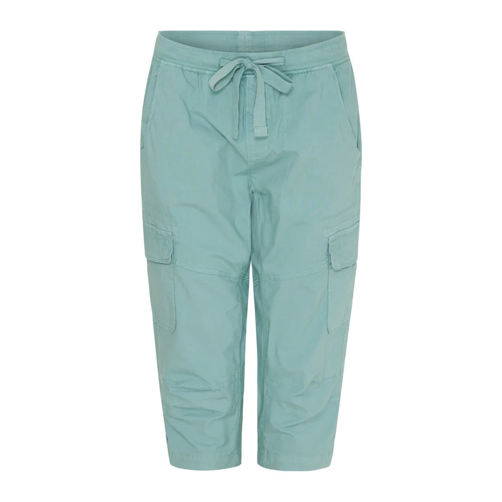 Sea Ranch Elie Pants Capribukser Dame - Aqua Blå