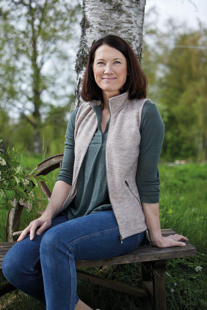 Ivanhoe of Sweden Flora Vest Dame - Lichen Green -