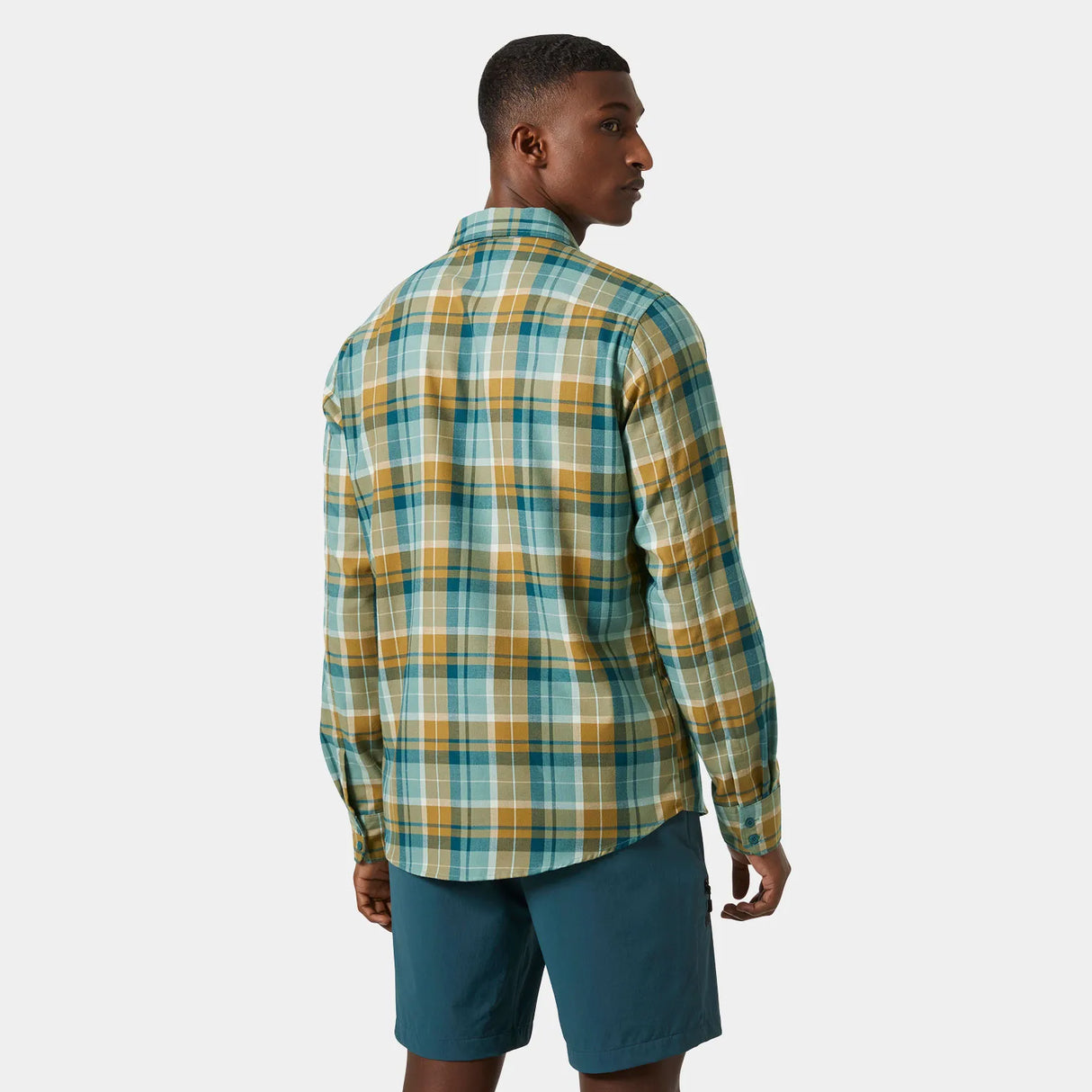 Helly Hansen Men’s Aker Flannel Long Sleeve Shirt Flannelskjorte Herre -