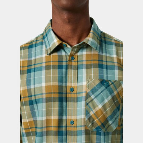 Helly Hansen Men’s Aker Flannel Long Sleeve Shirt Flannelskjorte Herre -