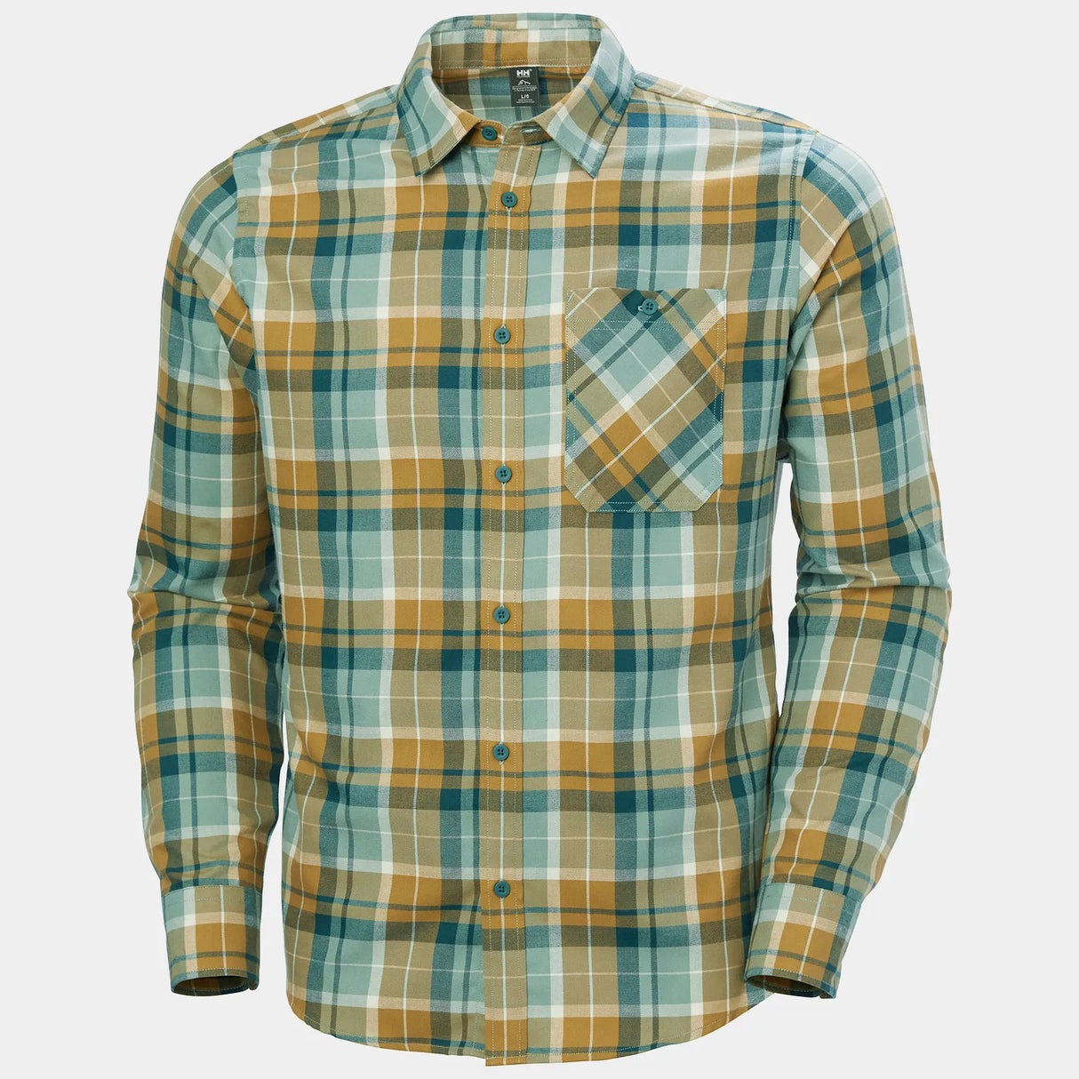 Helly Hansen Men’s Aker Flannel Long Sleeve Shirt Flannelskjorte Herre -