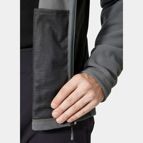 Helly Hansen Men's Daybreaker Block Microfleece Jacket Fleecejakke Herre - Concrete -