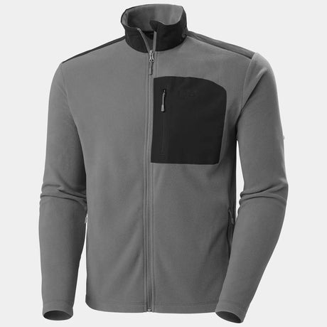 Helly Hansen Men's Daybreaker Block Microfleece Jacket Fleecejakke Herre - Concrete -