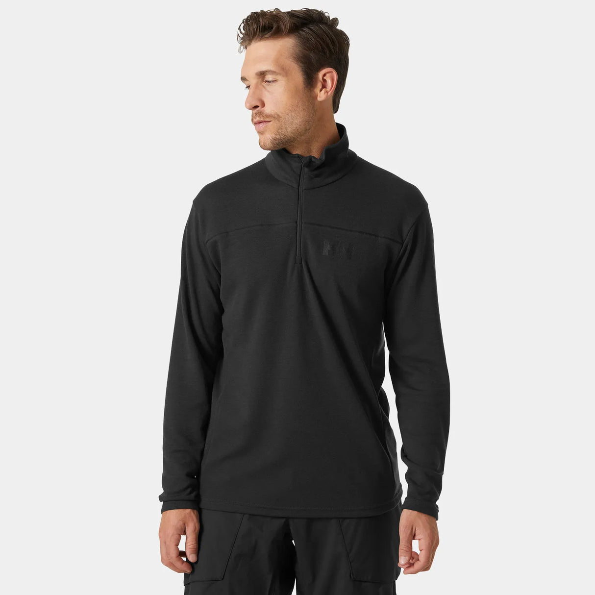 Helly Hansen Men's HP Quick-Dry Half-Zip Skiundertrøje Herre - Ebony -