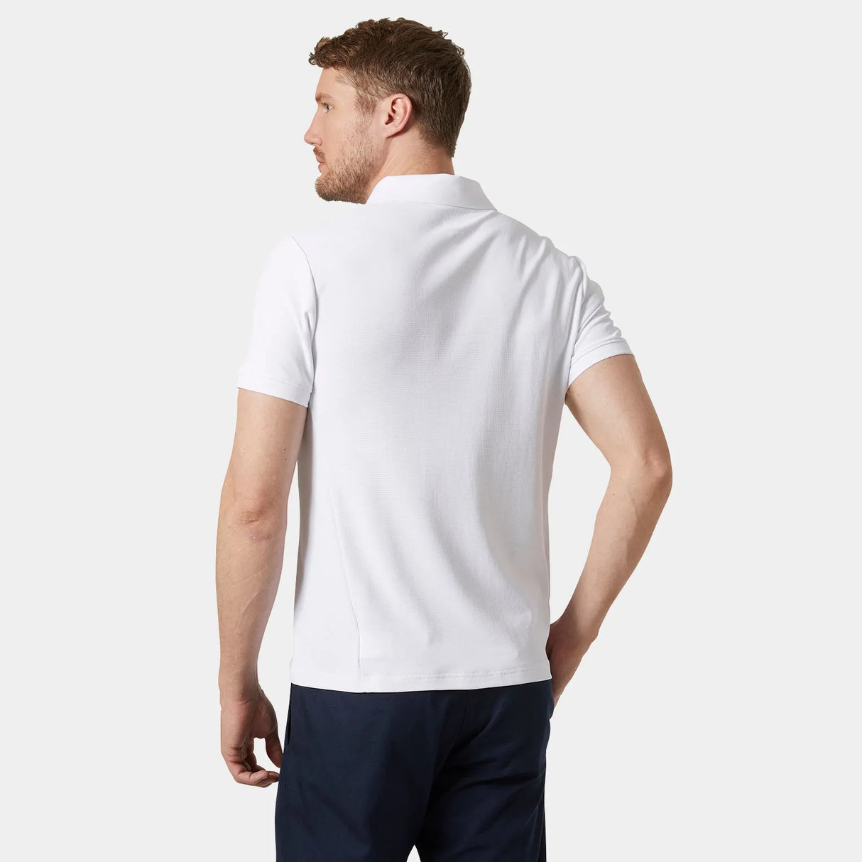 Helly Hansen Men’s HP Race Sailing Polo T-shirt Herre - White -