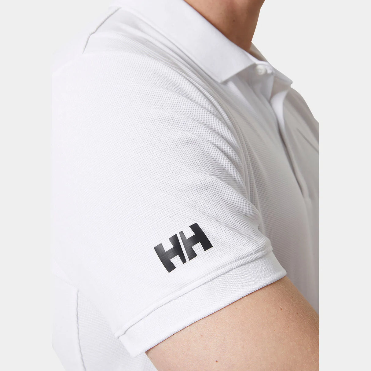 Helly Hansen Men’s HP Race Sailing Polo T-shirt Herre - White -