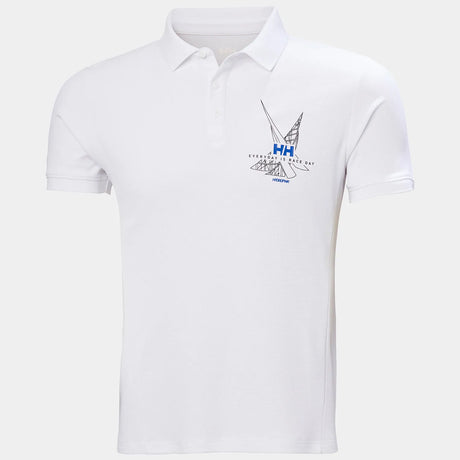 Helly Hansen Men’s HP Race Sailing Polo T-shirt Herre - White - White