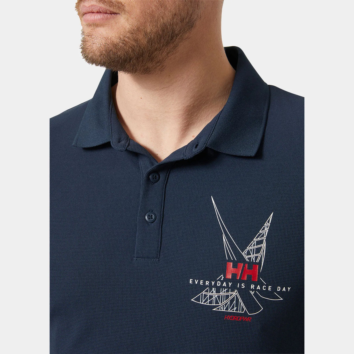 Helly Hansen Men’s HP Race Sailing Polo T-shirt Herre - Navy -
