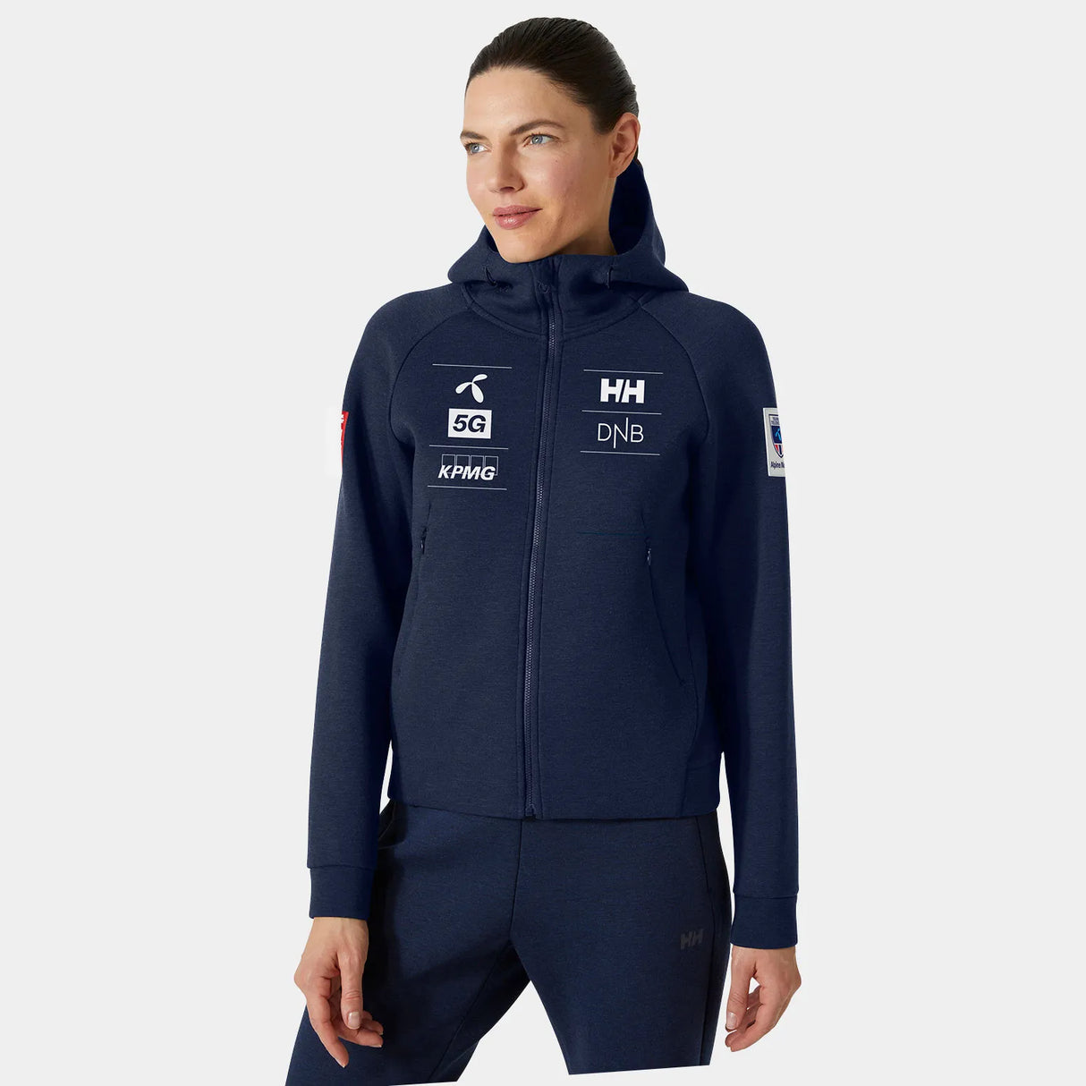 Helly Hansen Women's HP Ocean 2.0 Full-Zip Sailing Jacket Sejlerjakke Dame - Navy - Navy