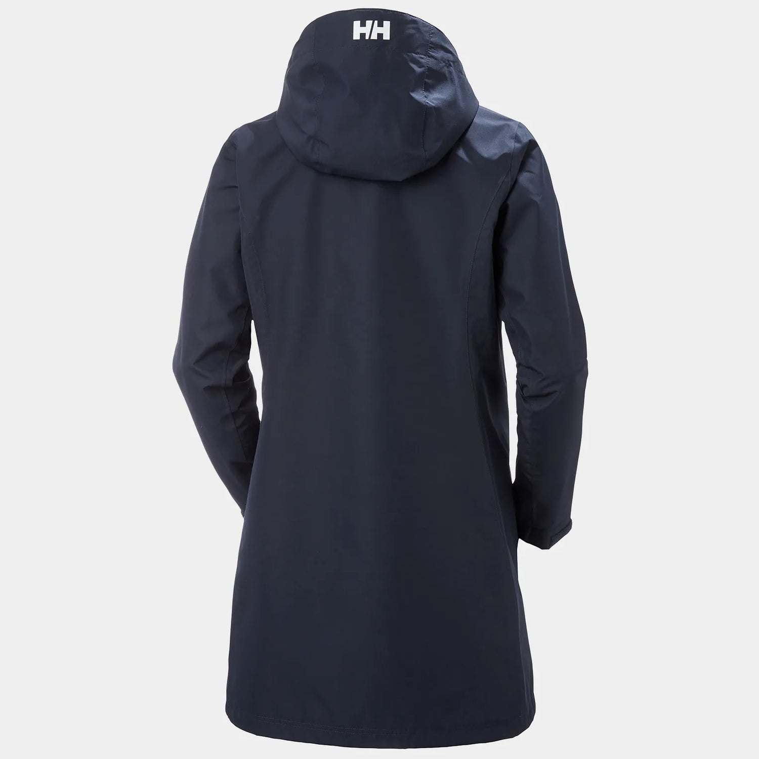 Helly Hansen Women's Long Belfast Jacket Regnjakke Dame - Navy -