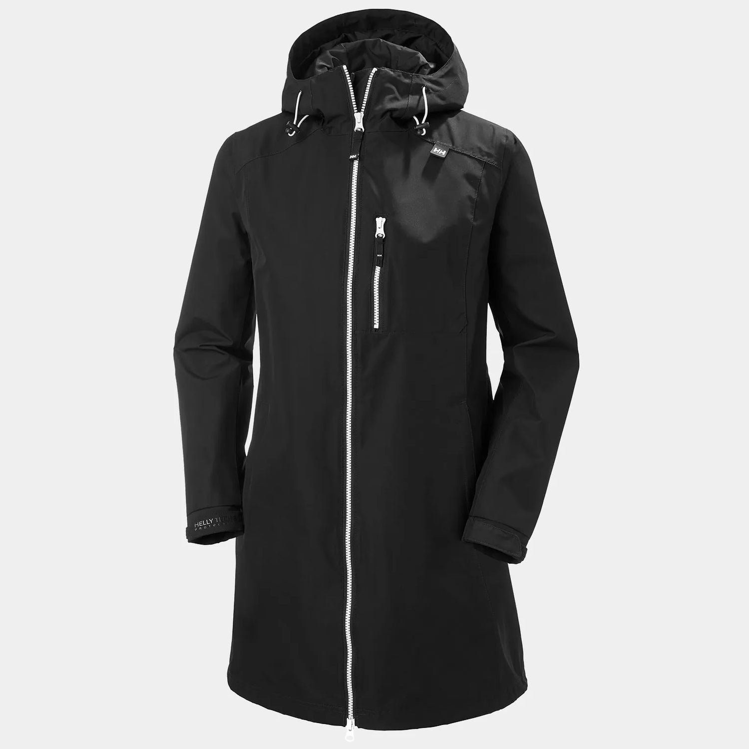 Helly Hansen Women's Long Belfast Jacket Regnjakke Dame - Black -