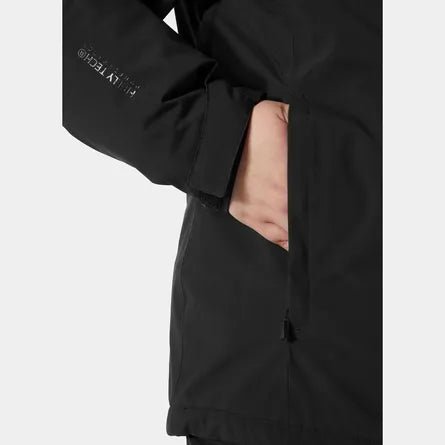Helly Hansen Women's Snowplay Plus Jacket Skijakke Dame - Black -
