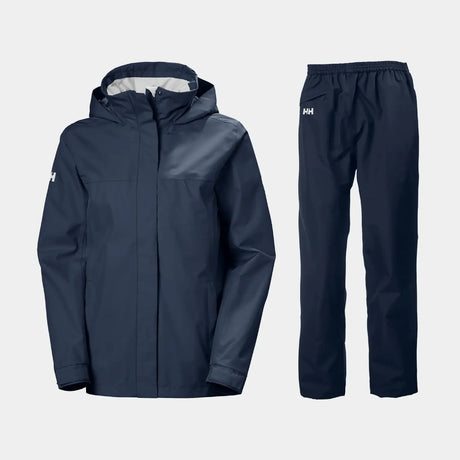 Helly Hansen Women's Team Aden Regnsæt Dame - Navy / Navy - 5XL XXXL