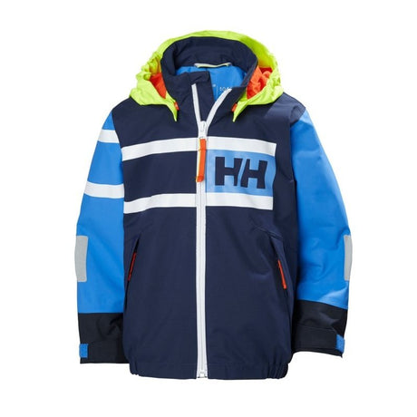 Helly Hansen K Salt Power Jacket - Evening Blue 104 cm 4 år