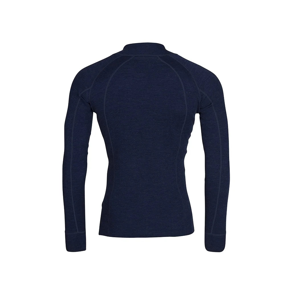 Sea Ranch Mens Merino Wool Zip Neck Skiundertrøje Herre -