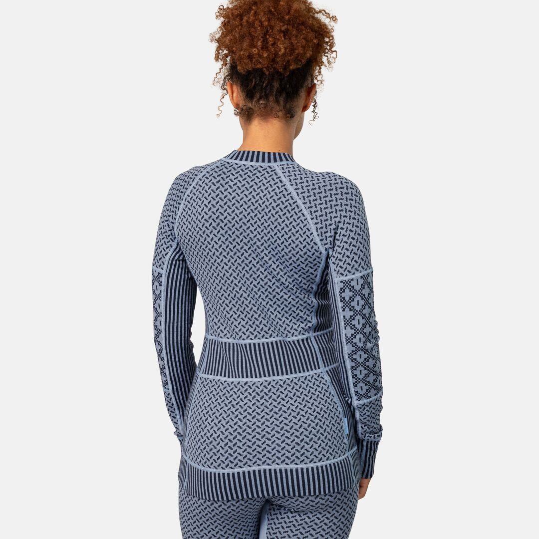 Kari Traa Smekker Long Sleeve Skiundertøj Sæt Dame - Iris -