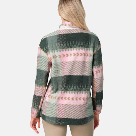 Kari Traa Rothe Half Zip Fleecetrøje Dame - Thyme Green -