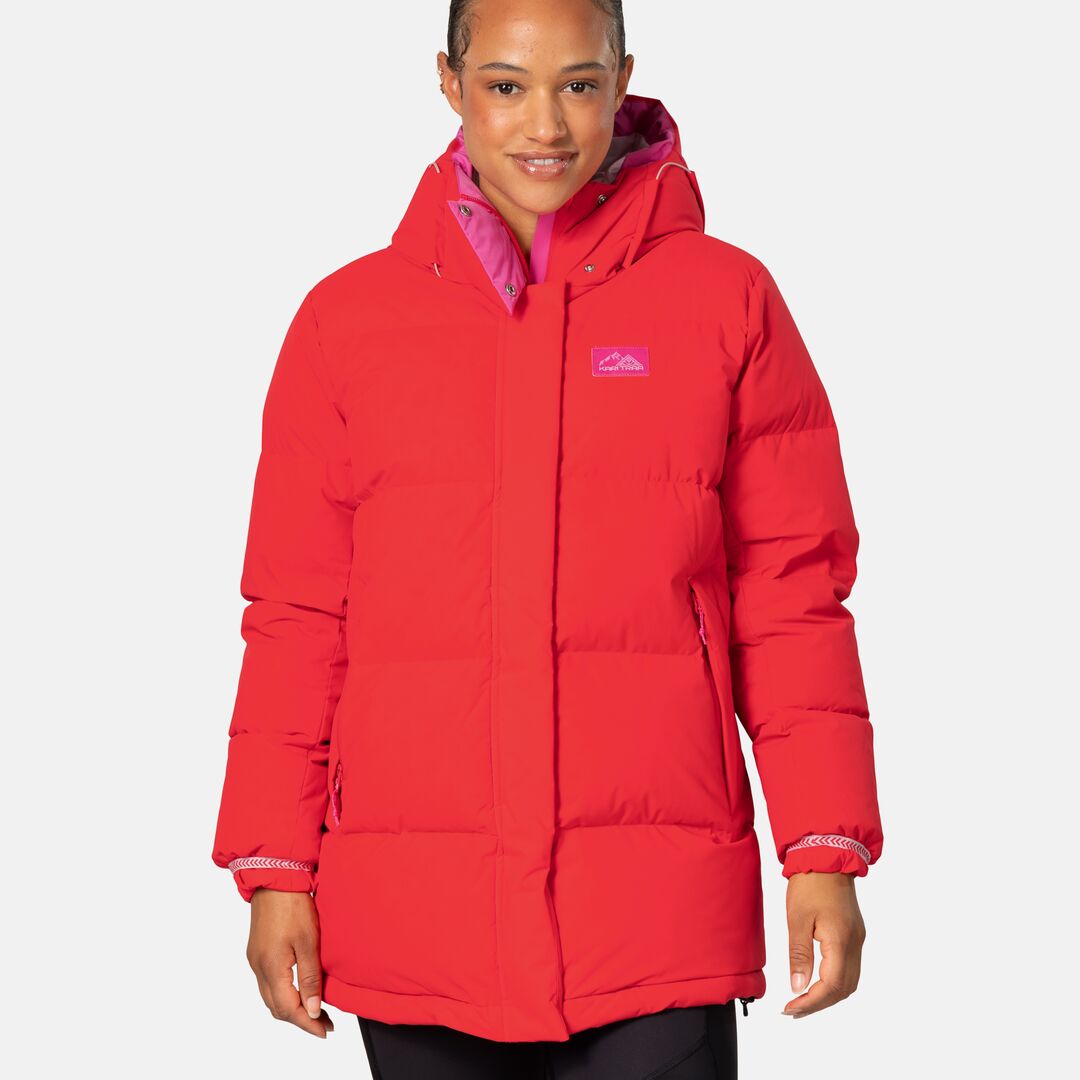 Kari Traa Evy Down Jacket Dunjakke Dame - Heat Red - Heat Red