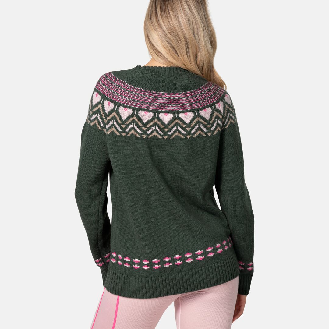 Kari Traa Sundve Knit Striktrøje Dame - Thyme Green
