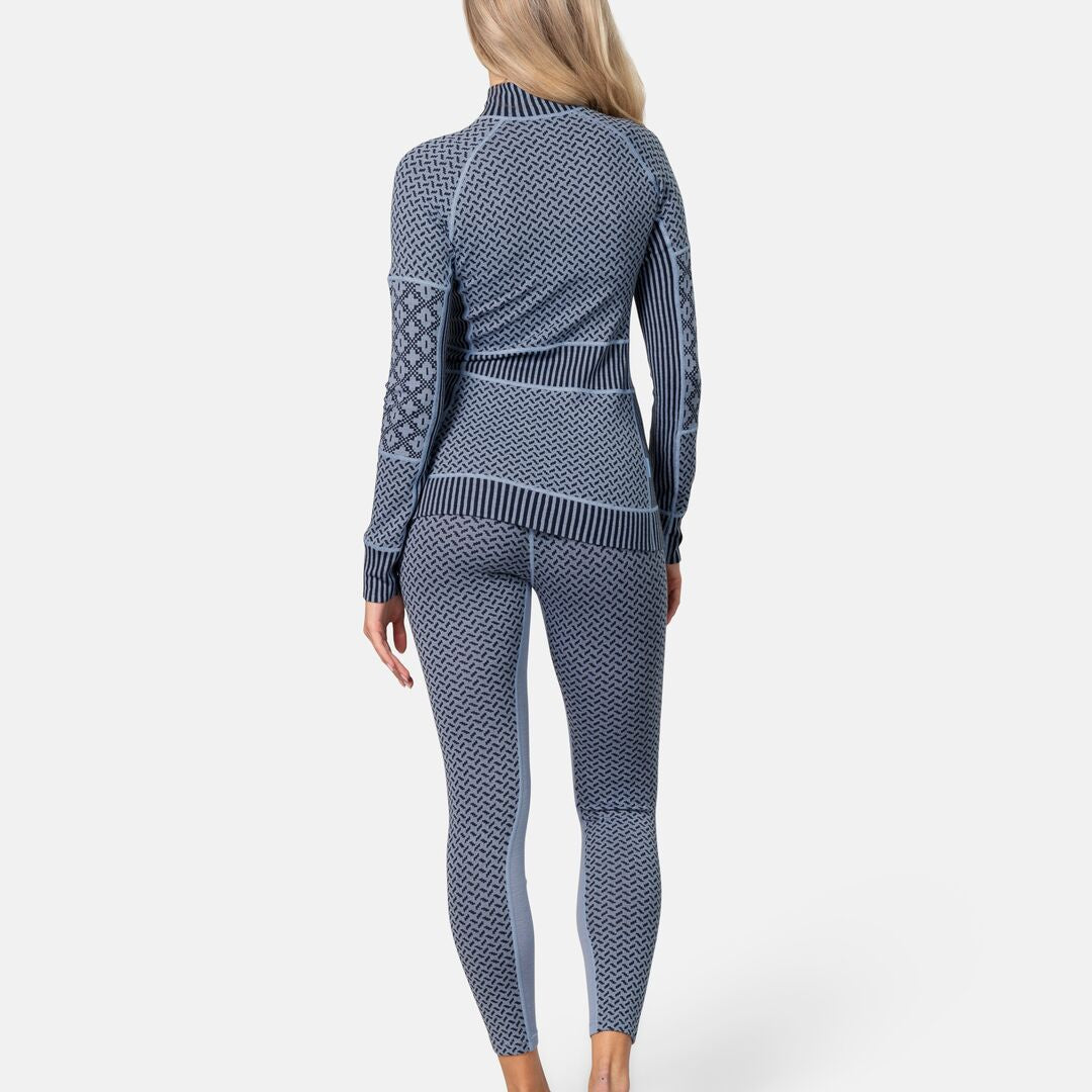 Kari Traa Smekker Half Zip Skiundertrøje Dame - Iris