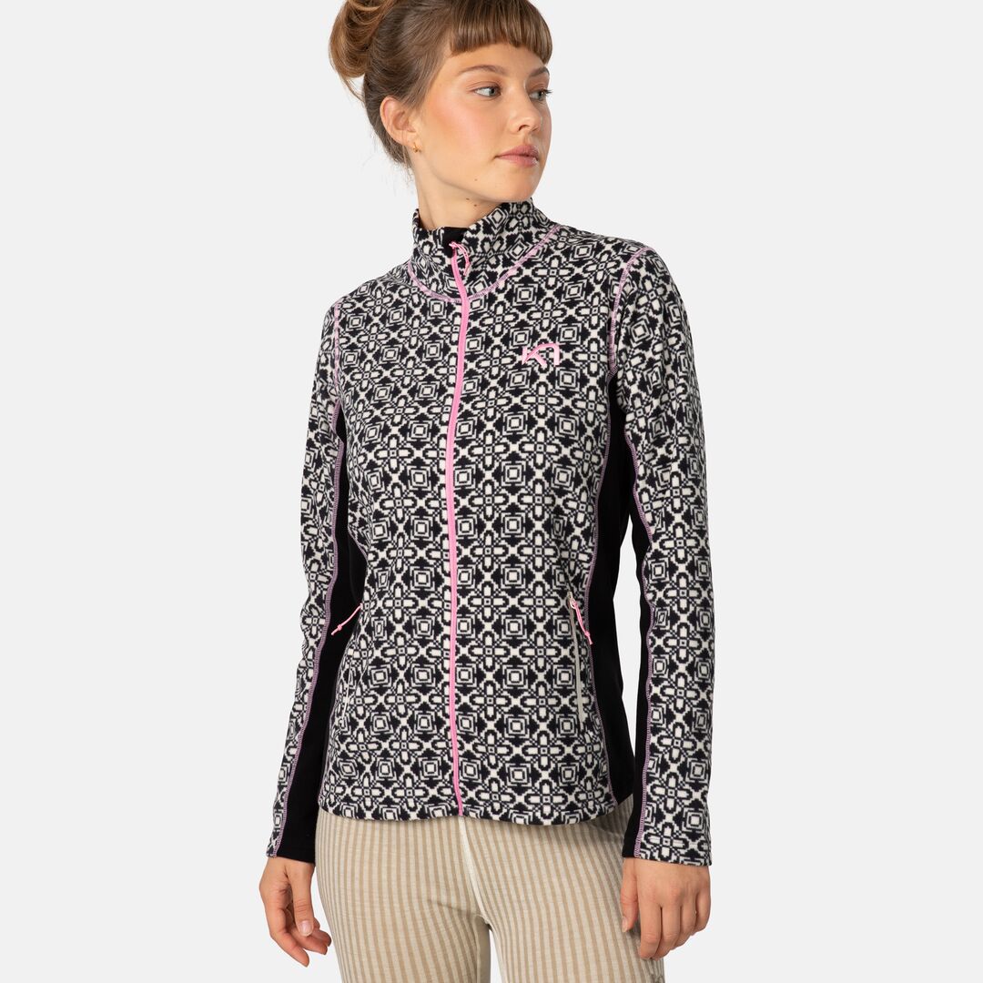 Kari Traa Thalena Fleece Dame - Black -
