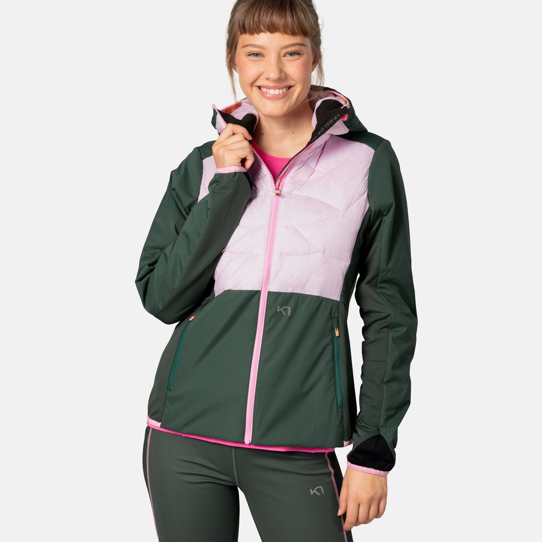 Kari Traa Tirill Thermal Jacket Thermojakke Dame - Thyme Green - Thyme Green
