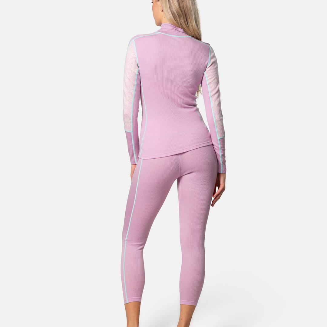 Kari Traa Anna Half Zip Skiundertrøje Dame - Bloom Purple -