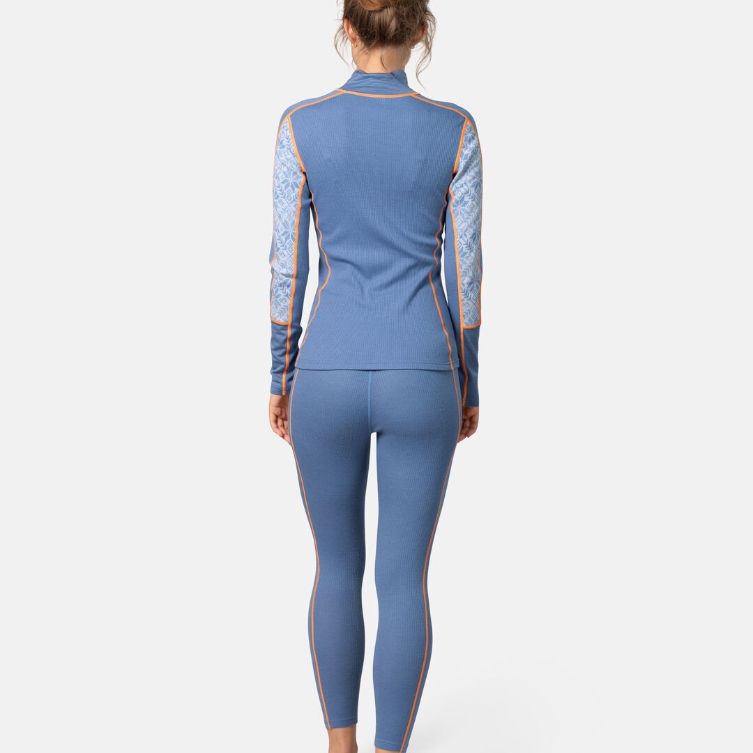 Kari Traa Anna Half Zip Skiundertrøje Dame - Sea -
