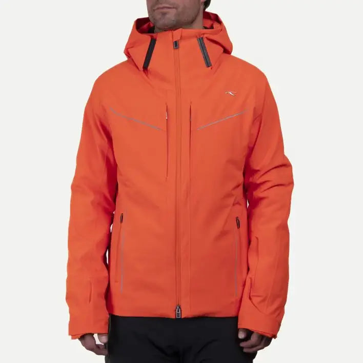 Kjus Men's Formula Jacket Skijakke Herre - Orange - Orange