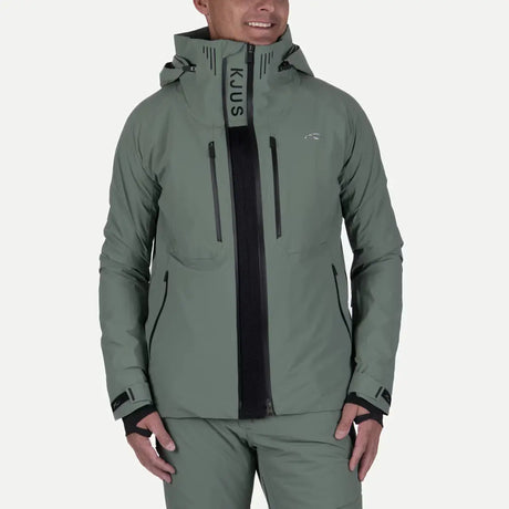 Kjus Men's Ligety Jacket Skijakke Herre - Smoke -